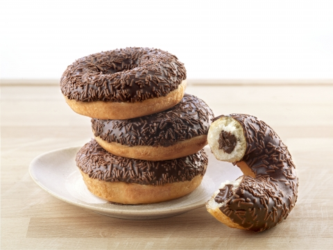 Donut farcito cioccolato