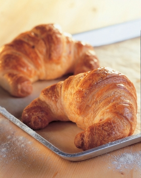 Gran croissant vuoto